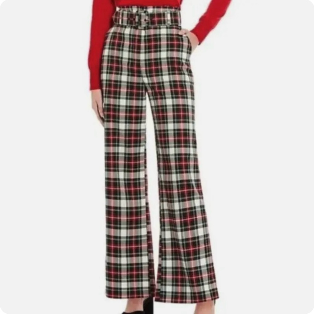 NWT Festive Alex Marie plaid pant.